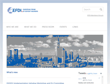 Tablet Screenshot of efdi.eu